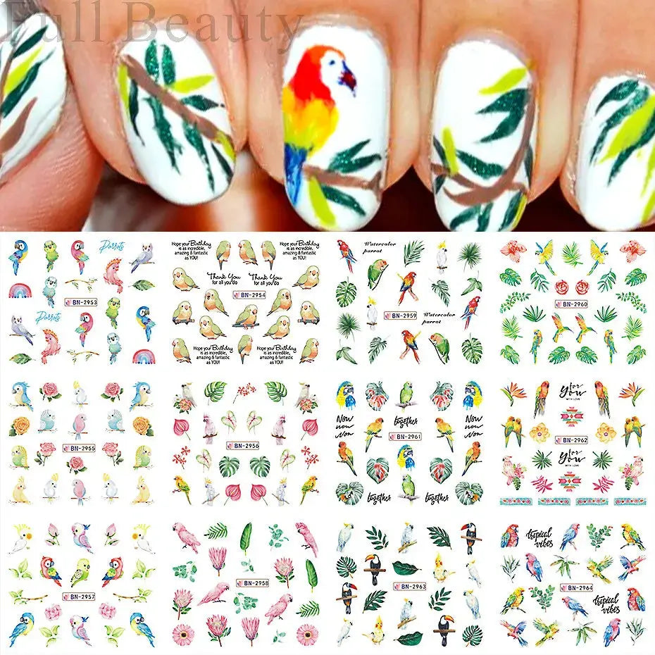 Adesivi per unghie ad acqua con decalcomania del drago Cursore di design per unghie di Capodanno Sfregamento su adesivi per trasferimento Decorazione Accessori per manicure Strumento