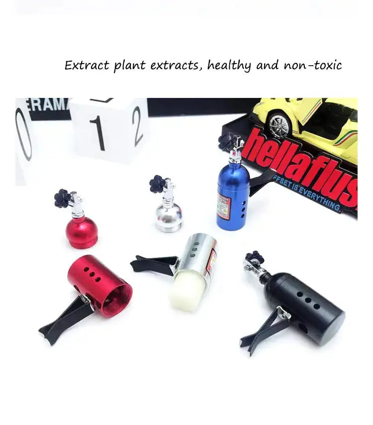 Vendita calda Deodorante per auto NOS Bottiglia di azoto Presa d'aria Aromaterapia Auto Aroma Outle Profumo Aroma Fragranze Accessori