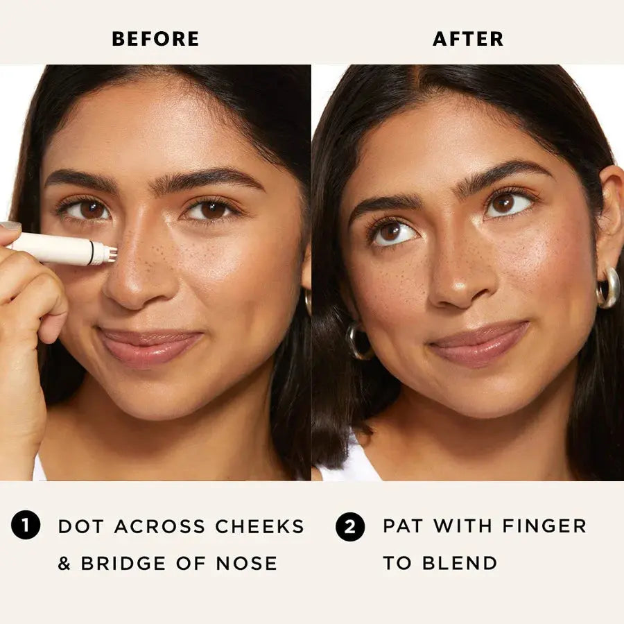 Matita per timbri per lentiggini facciali, trucco naturale per lentiggini, macchie scure, talpe, impermeabile, correttore non facile da sbiadire, contorno femminile