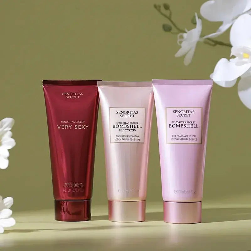 100ML Latte per il corpo Profumo idratante e idratante Idratante Multi Aroma Fragranza Latte per il corpo Donna portatile