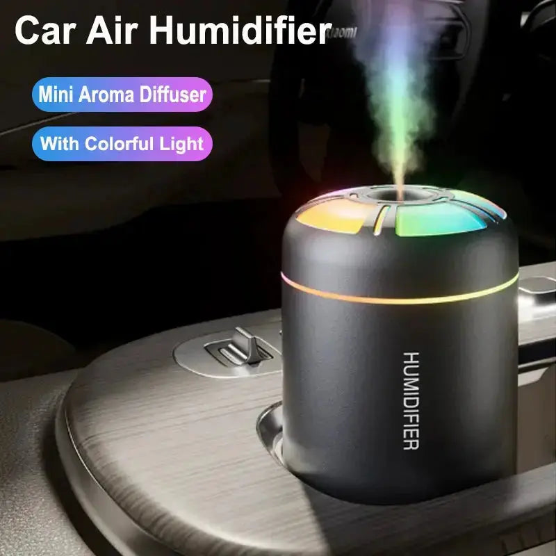 180ML Auto Mini Diffusore di Aroma Profumo Umidificatore Olio Essenziale Purificatore Aromaterapia Luci di Colore Per Auto Casa Camera Da Letto (Copia)